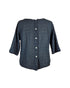 Bluse Kurz mit Kette